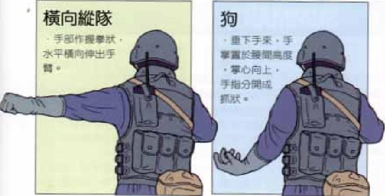 特种兵战术手势（手语）文图详解