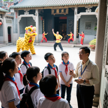 佛山历史研学游-盟娃一同走进宗师故里